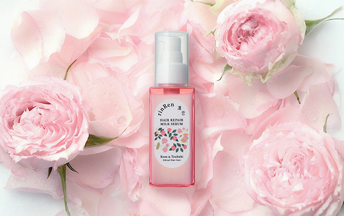 ヘアリペアミルクセラム ローズ＆ツバキ